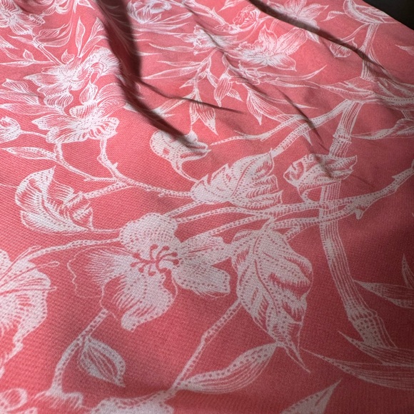 Ann Taylor Salmon sheer lined blouse. Size 2 - Picture 6 of 9